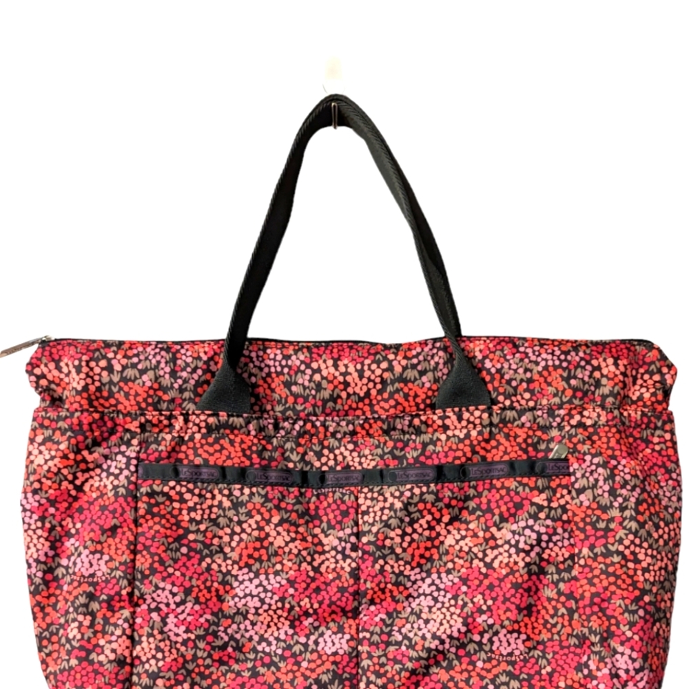 LeSportSac Large Floral Tote Bag